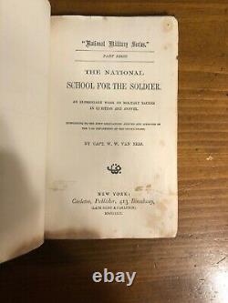 Rare 1862 National School For The Soldier Civil War