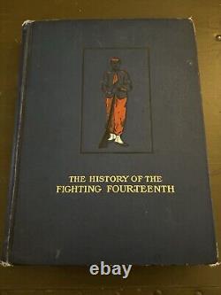 Rare 1st Ed THE HISTORY of the FIGHTING FOURTEENTH (New York) Civil War Book