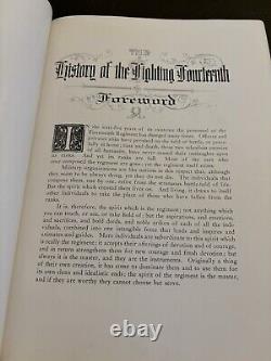 Rare 1st Ed THE HISTORY of the FIGHTING FOURTEENTH (New York) Civil War Book