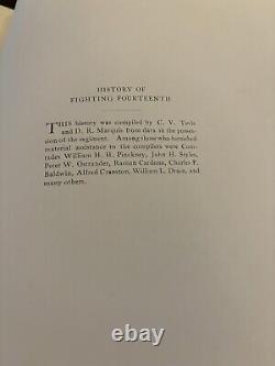 Rare 1st Ed THE HISTORY of the FIGHTING FOURTEENTH (New York) Civil War Book