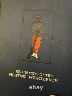 Rare 1st Ed THE HISTORY of the FIGHTING FOURTEENTH (New York) Civil War Book