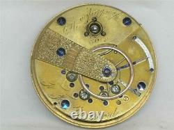Rare CIVIL War 1857 New York Model Waltham Appleton Tracy 15 Jwl Pocket Watch
