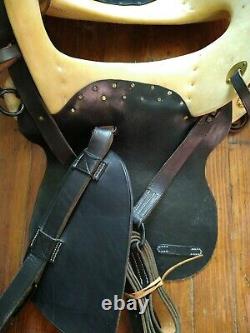 Reproduction Civil War McClellan Cavalry Saddle by maker Tom Smith of NY