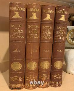 Robert Underwood Johnson / BATTLES AND LEADERS OF THE CIVIL WAR 4 VOLUMES 1887