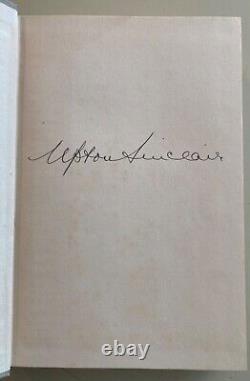 SIGNED! UPTON SINCLAIR THEIRS BE THE GUILT 1959 First Edition HCDJ Civil War