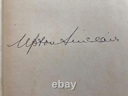 SIGNED! UPTON SINCLAIR THEIRS BE THE GUILT 1959 First Edition HCDJ Civil War