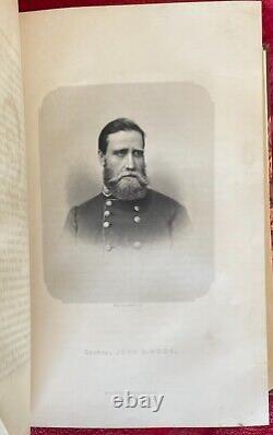 STONEWALL JACKSON A MILITARY BIOGRAPHY by JOHN ESTEN COOKE 1876 with ENGRAVINGS