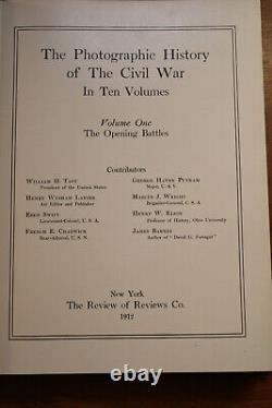Semicentennial Photographic History of the Civil War. Miller (ed) 1911 1st edn