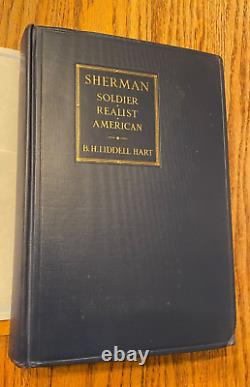 Sir B. H. Liddell Hart, SHERMAN, Signed & Inscribed, American Civil War, 1929