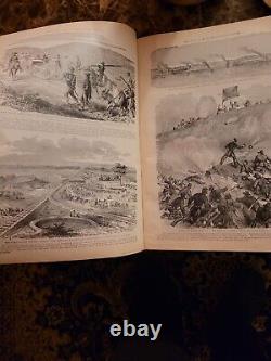THE AMERICAN SOLDIER IN CIVIL WAR by Frank Leslies New York Bryan, Taylor, 1895