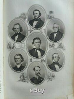 THE LOST CAUSE 1866 Pollard Civil War SLAVERY CSA Confederacy Jefferson Davis