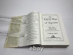 The Civil War. A Narrative By Shelby Foote. Random House. 3 Vol. Set. EX (PC)