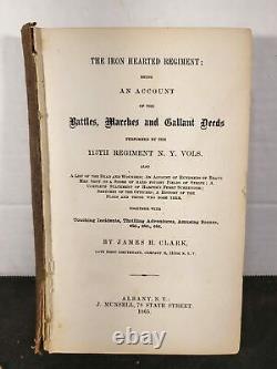 The Iron Hearted Regiment rare Civil War 1st edition