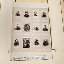 The Most Impressive NY GAR Civil War Veteran Cabinet Photograph Album 41 Photos