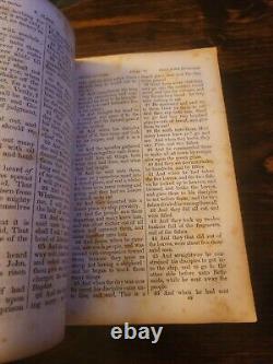 The New Testaments And Psalm 1846 American Bible Society Pre-Civil War