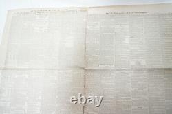 The New York Herald 1864 Newspaper Civil War Era Grant Taking Richmond Map