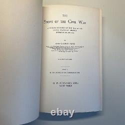 The Story of the Civil War, Ropes, 1894, 4 vol. Maps