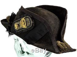US Civil War Bicorn Hat Medals & 39th New York Inf Reg Epaulette`