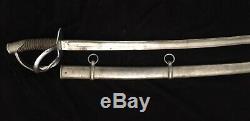 US Civil War M1840 Cavalry Saber (sword), Iron Hilt Tiffany NY