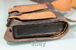 US Civil War M1861 Cartridge Box With Sling. Hoover, Calhoun & Co. NY. Very Nice