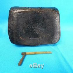 US Navy Civil War Artillery Fuse Box Fuze Pouch with Fuse US Navy Yard NY 1863