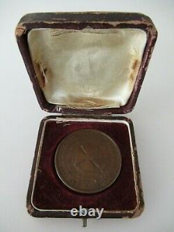 USA CIVIL War Era N. Y. Veteran's Medal. Named And Numbered #175. Cased. Rare