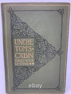 Uncle Tom's Cabin By Harriet Beecher Stowe 1897 HC Crowell Gilt Illustrated