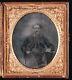 Union Civil War Soldier Ambrotype 1/6th Plate 9th New York Hawkins Zouaves