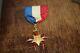 United States Civil War Veterans Medal Gar Dept. Ny Gar 140 5 Point Ribbon Gold