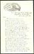 Unusual Civil War Partly-printed Soldiers Letter 22nd Ny Cavalry
