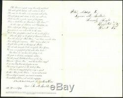 Unusual Civil War Partly-Printed Soldiers Letter 22nd NY Cavalry