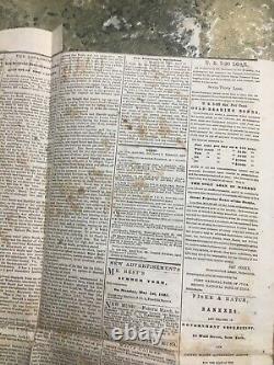 Utica NY LINCOLN ASSASSINATION April 28 1865 Booth dead Oneida County Civil War