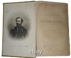 Vintage 1883 Civil War Fifteenth Regiment New Jersey Volunteers History HC Book