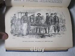 Vintage Book CIVIL War 1861-65 Life Of W. S. Hancock Printed1880 Illustrated 1st