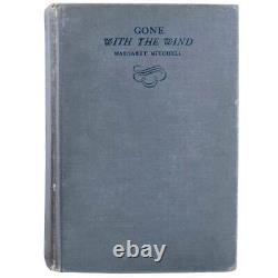 Vintage Book Gone with the Wind by Margaret Mitchell, June 1936 Second Printing