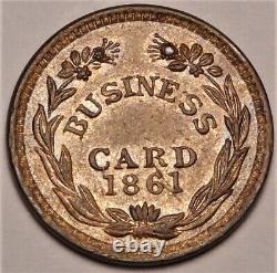 Waterloo, New York Henry Welles Civil War Store Card Token NY 940A-1a #2